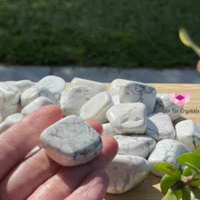 Howlite Tumbled (Zimbabwe) Stones