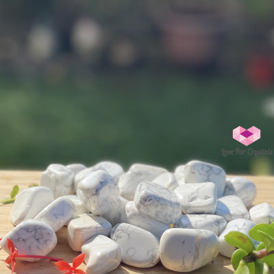 Howlite Tumbled (Zimbabwe) Stones