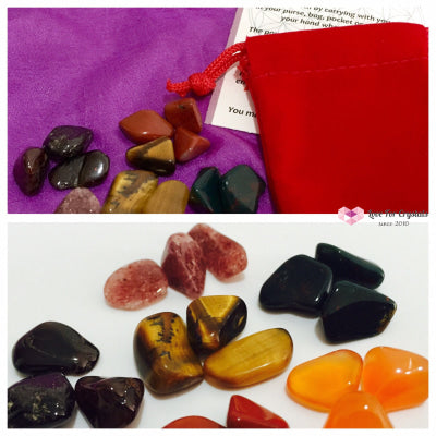 Increase Vitality & Passion Crystal Remedy Kit By Agartha (Pocketsized) Kits