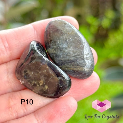 Iolite Tumbled Stones 30-40Mm (Tanzania) Photo 10 Polished Crystal