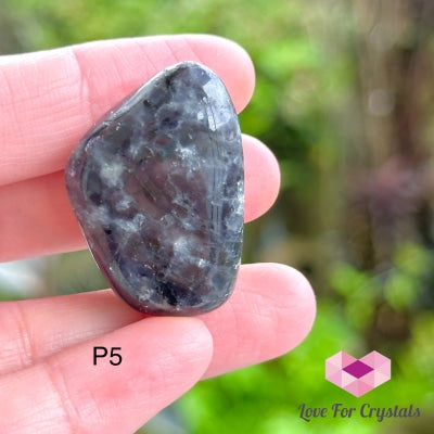 Iolite Tumbled Stones 30-40Mm (Tanzania) Photo 5 Polished Crystal