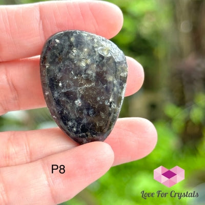 Iolite Tumbled Stones 30-40Mm (Tanzania) Photo 8 Polished Crystal