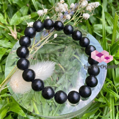 Jet Bracelet 8Mm Energy Gemstone Bracelets & Bangles
