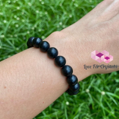 Jet Bracelet 8Mm Energy Gemstone Bracelets & Bangles