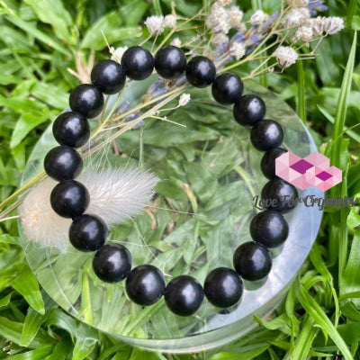 Jet Bracelet 8Mm Energy Gemstone Bracelets & Bangles