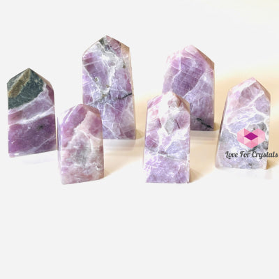 Kunzite Obelisk Tower Points Aaa (Australia) Crystal Point