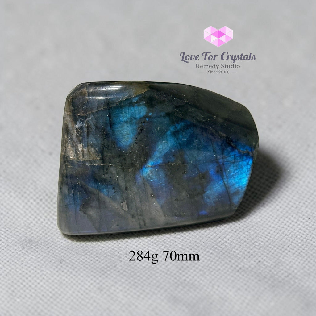 Labradorite Free-form Mini Slabs (Madagascar) - 284g 70mm - Labradorite