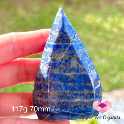 Lapis Lazuli Flame (Afghanistan) 117G 70Mm Polished Crystals