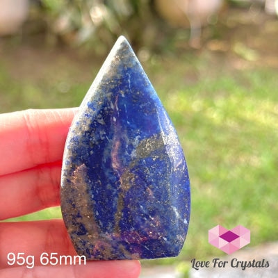 Lapis Lazuli Flame (Afghanistan) 95G 65Mm Polished Crystals
