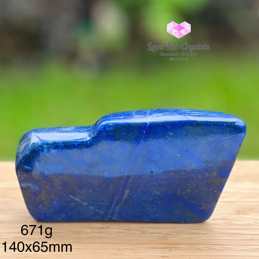 Lapis Lazuli Freeform (Chile) 671G 140X65Mm Polished Crystals