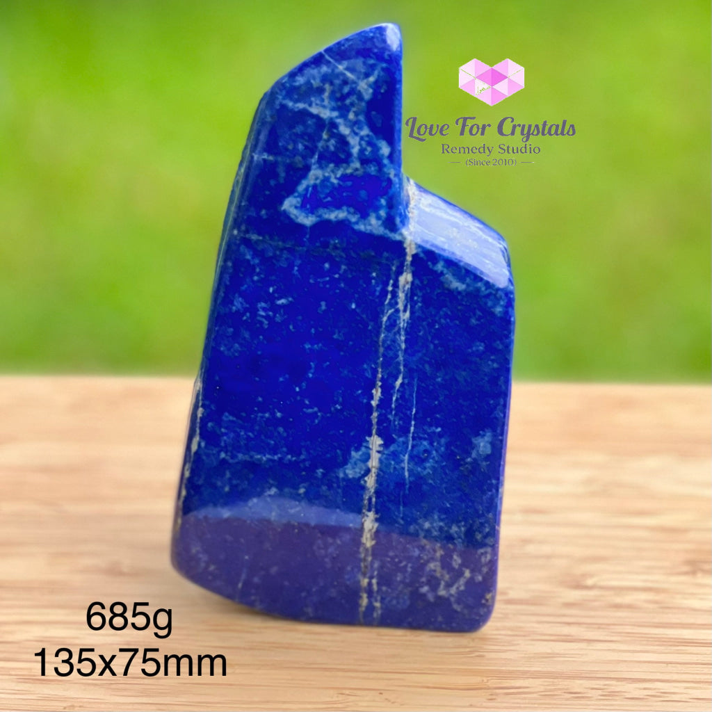 Lapis Lazuli Freeform (Chile) 685G 135X75Mm Polished Crystals