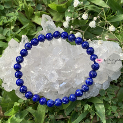Lapis Lazuli Gemstone Energy Bracelet (Intuition) 6Mm
