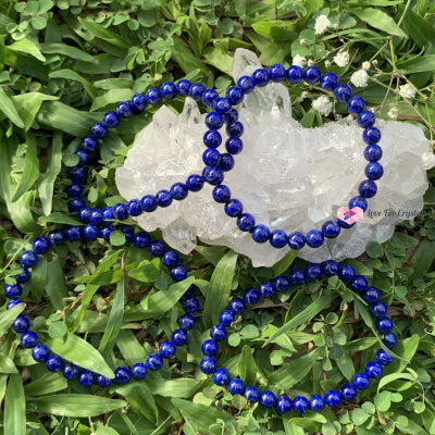 Lapis Lazuli Gemstone Energy Bracelet (Intuition) 6Mm