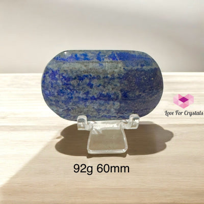 Lapis Lazuli Palms on Acrylic Stands (Success Activator) pre-coded activated (60mm) P1 (92g) Lapis Lazuli