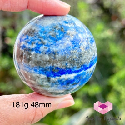 Lapis Lazuli Sphere 181G 48Mm Crystal Ball
