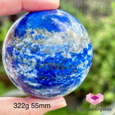 Lapis Lazuli Sphere 322G 55Mm Crystal Ball