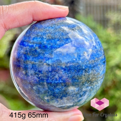 Lapis Lazuli Sphere 415G 65Mm Crystal Ball
