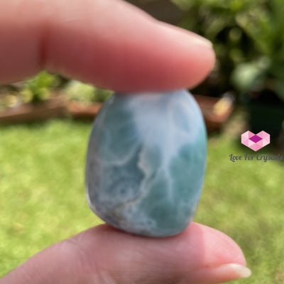 Larimar Tumbled (Aa) Dominican Republic Stones