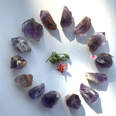 Lavender Amethyst Raw (Madagascar) Stones