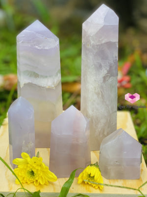 Lavender Fluorite Standing Point (Yttrium) Argentina (Rare!)