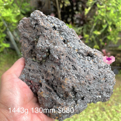 Leklai (Goethite Iridescent) Thailand (Aaa) 1443G 130Mm Raw Stones