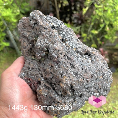 Leklai (Goethite Iridescent) Thailand (Aaa) 1443G 130Mm Raw Stones