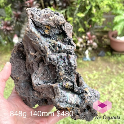 Leklai (Goethite Iridescent) Thailand (Aaa) 848G 140Mm Raw Stones