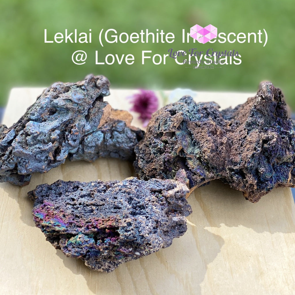 Leklai (Goethite Iridescent) Thailand Raw Stones