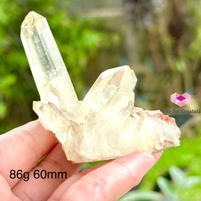 Lemon Quartz Cluster (Natural) Brazil 86G 60Mm Crystal