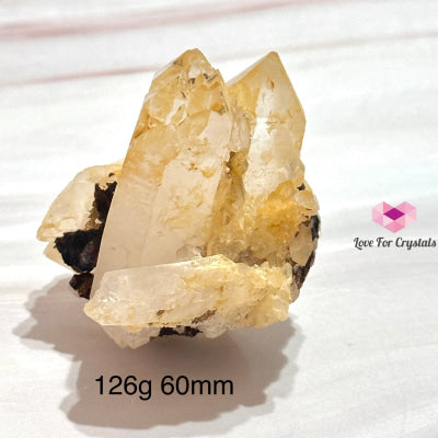 Lemon Quartz Cluster (Natural) Brazil Crystal
