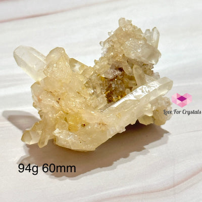 Lemon Quartz Cluster (Natural) Brazil Crystal