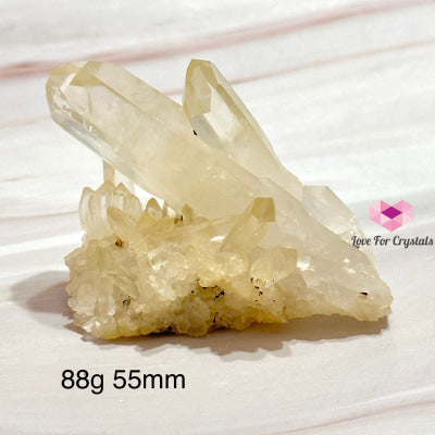 Lemon Quartz Cluster (Natural) Brazil Crystal