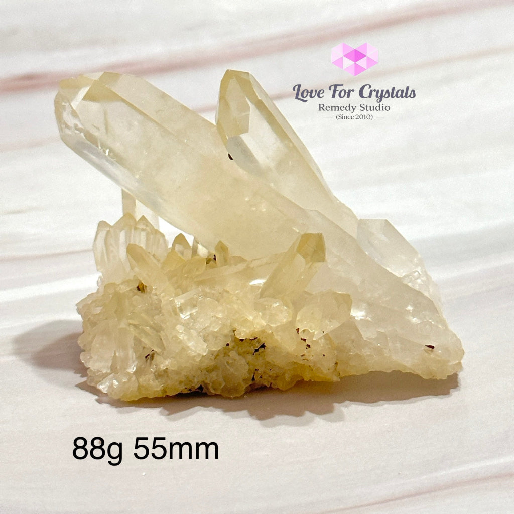 Lemon Quartz Cluster (Natural) Brazil Crystal