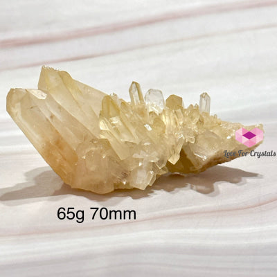 Lemon Quartz Cluster (Natural) Brazil Crystal