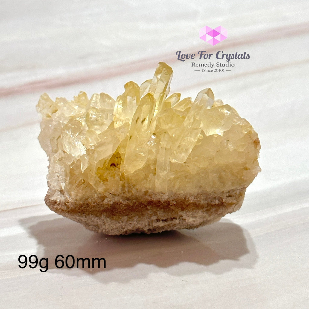 Lemon Quartz Cluster (Natural) Brazil Crystal