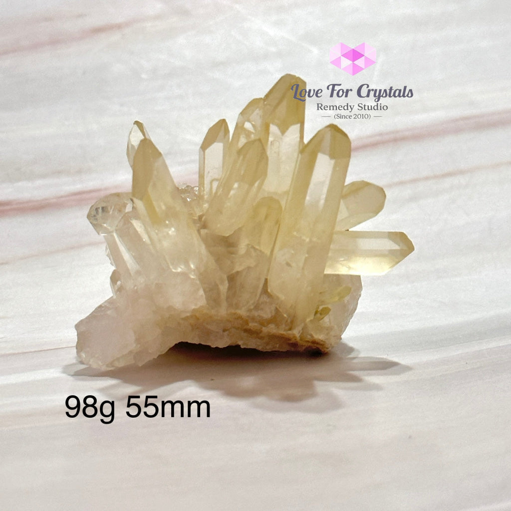 Lemon Quartz Cluster (Natural) Brazil Crystal