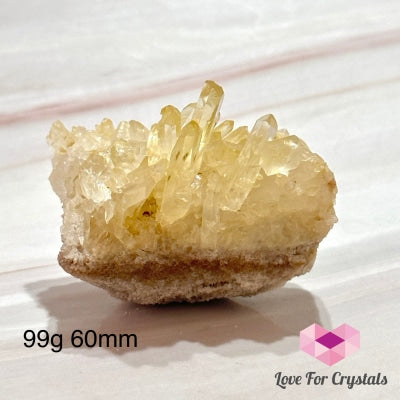 Lemon Quartz Cluster (Natural) Brazil Crystal