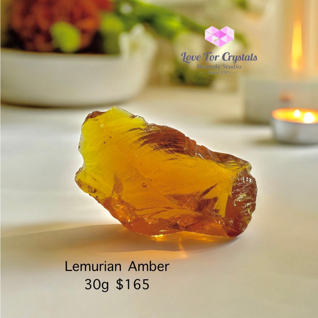 Lemurian Amber Andara Crystal (High Vortex Mount Shasta) 30G Crystals