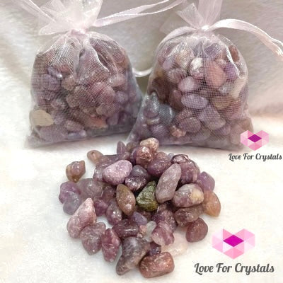 Lepidolite Chips 100Gms 100G In A Pouch