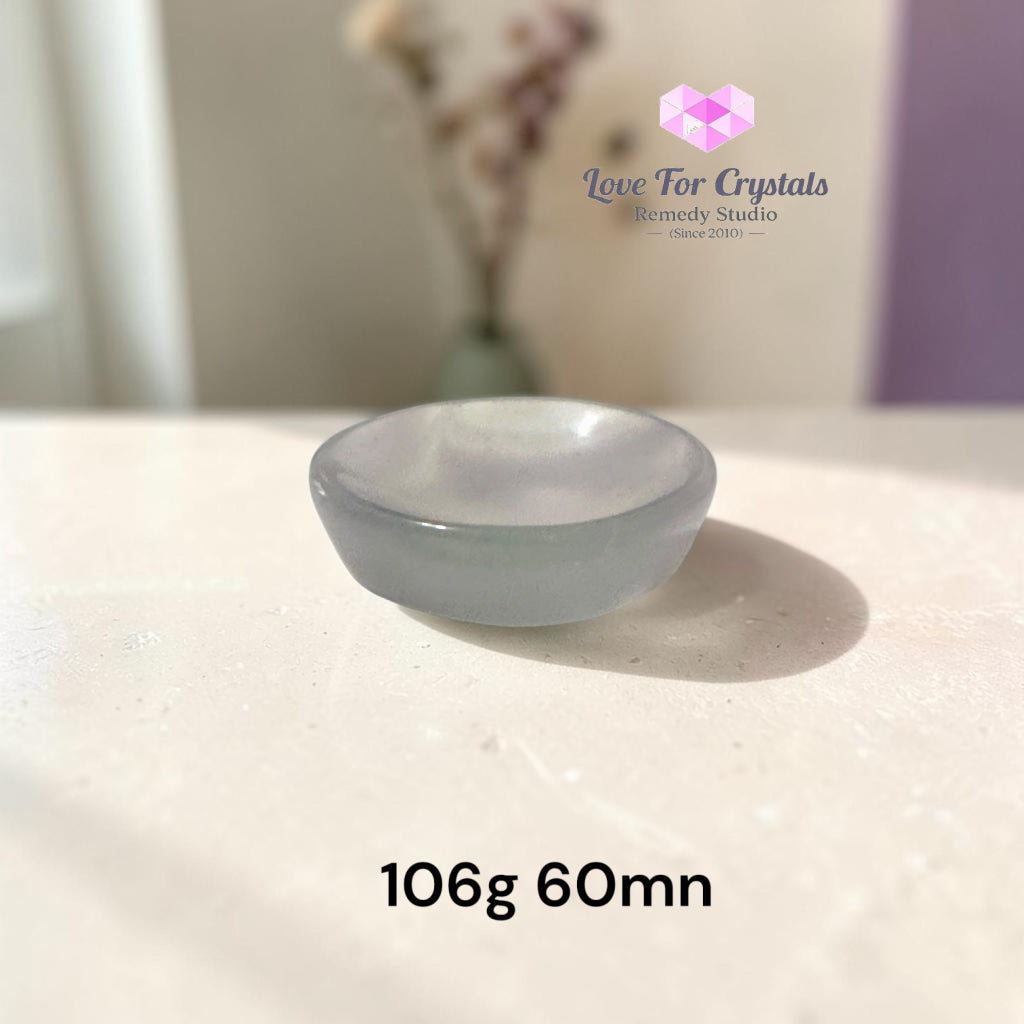 Light Fluorite Mini Bowl (Flow in Life)55-60mm - 106g 60mm - Fluorite