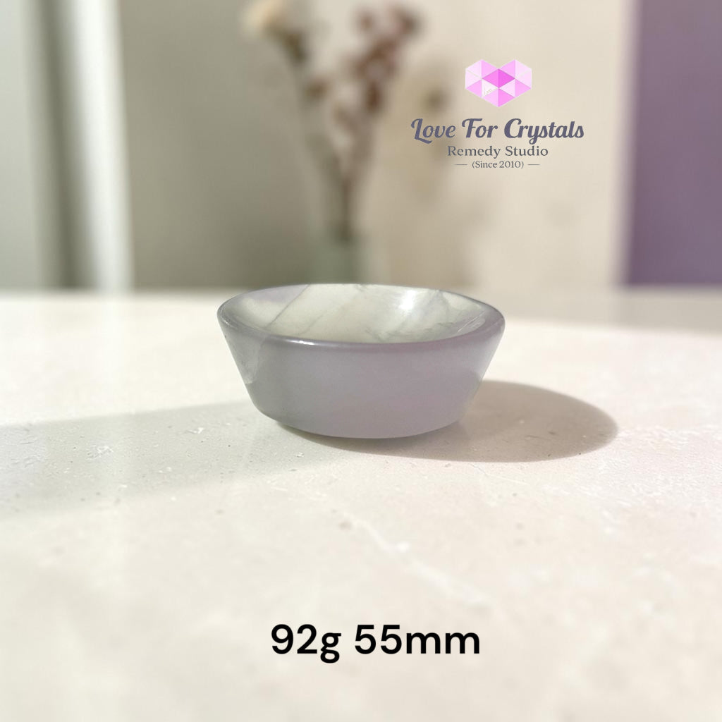 Light Fluorite Mini Bowl (Flow in Life)55-60mm - 92g 55mm - Fluorite