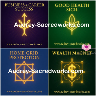 Lightfield Sigils Cards (Laminated Prints) Encoded by Audrey Aelthira Prints