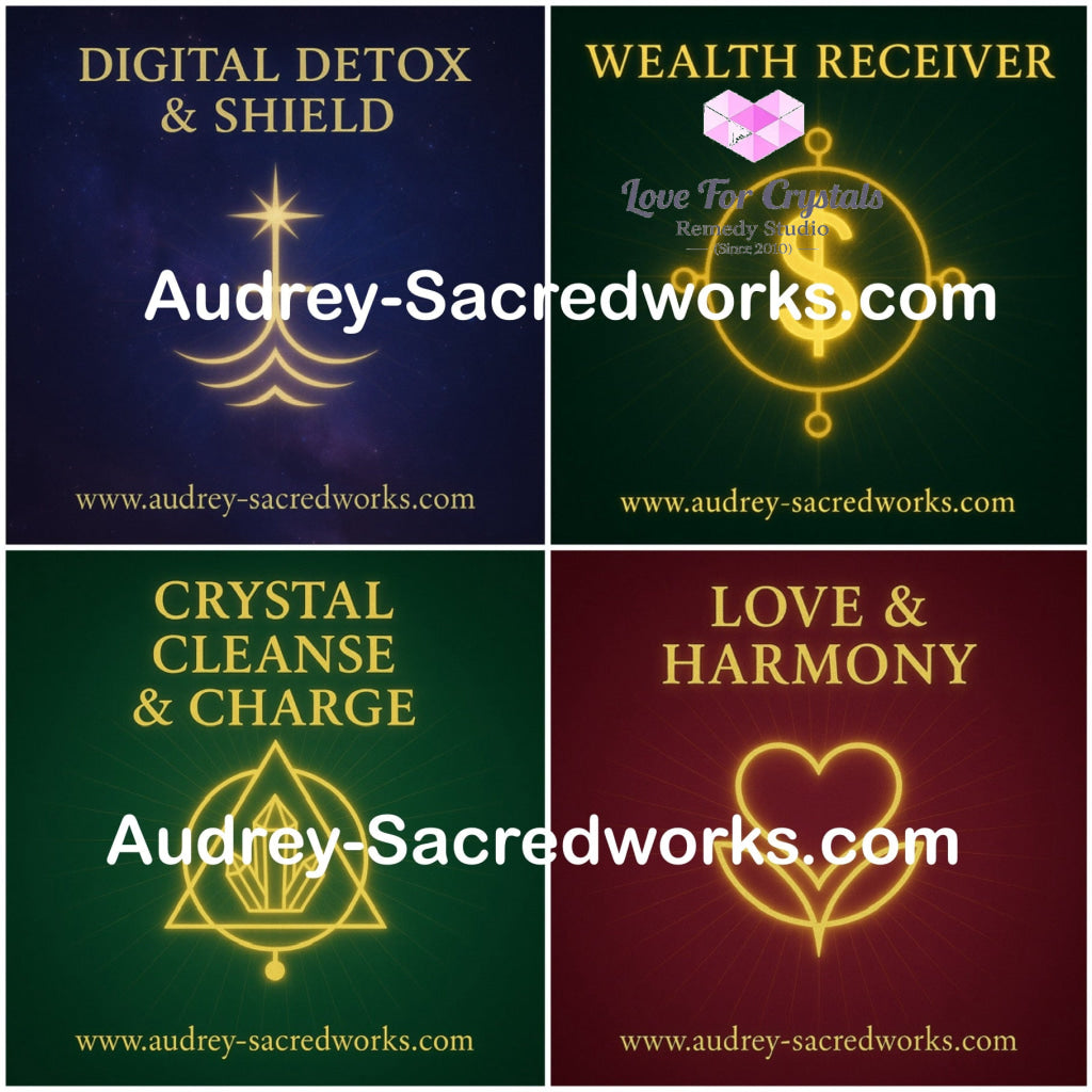 Lightfield Sigils Cards (Laminated Prints) Encoded by Audrey Aelthira Prints