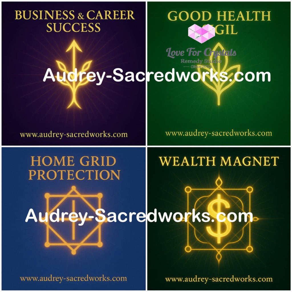 Lightfield Sigils Cards (Laminated Prints) Encoded by Audrey Aelthira Prints