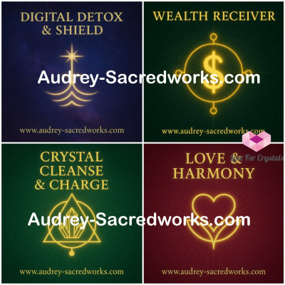 Lightfield Sigils Cards (Laminated Prints) Encoded by Audrey Aelthira Prints