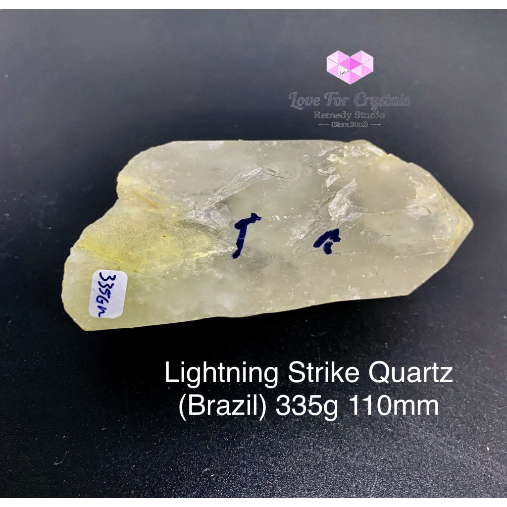 Lightning Strike Quartz Crystal (Brazil) Point