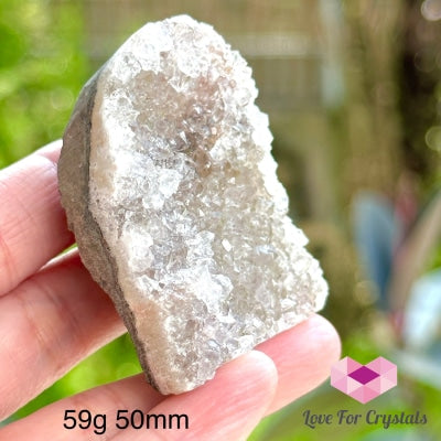 Lilac Amethyst Mini Druse (Brazil) 59G 50Mm Raw Crystals