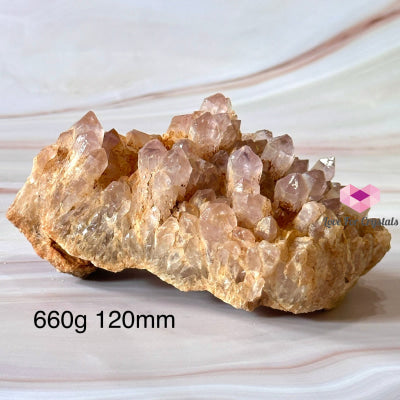 Lithium Clusters (Mineral Gallery) Brazil 660G 120Mm Raw Crystals