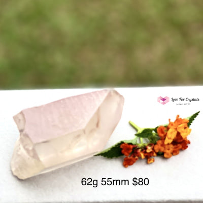 Lithium Lemurian Quartz (Rare) Brazil 62G 55Mm Point