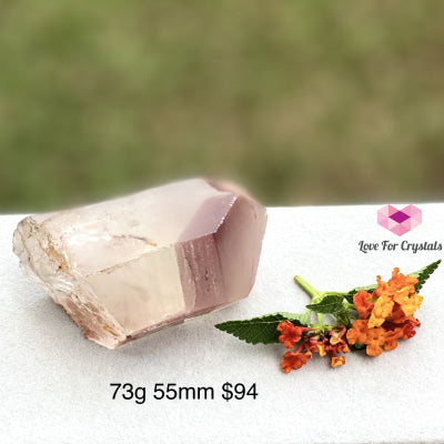 Lithium Lemurian Quartz (Rare) Brazil 73G 55Mm Point